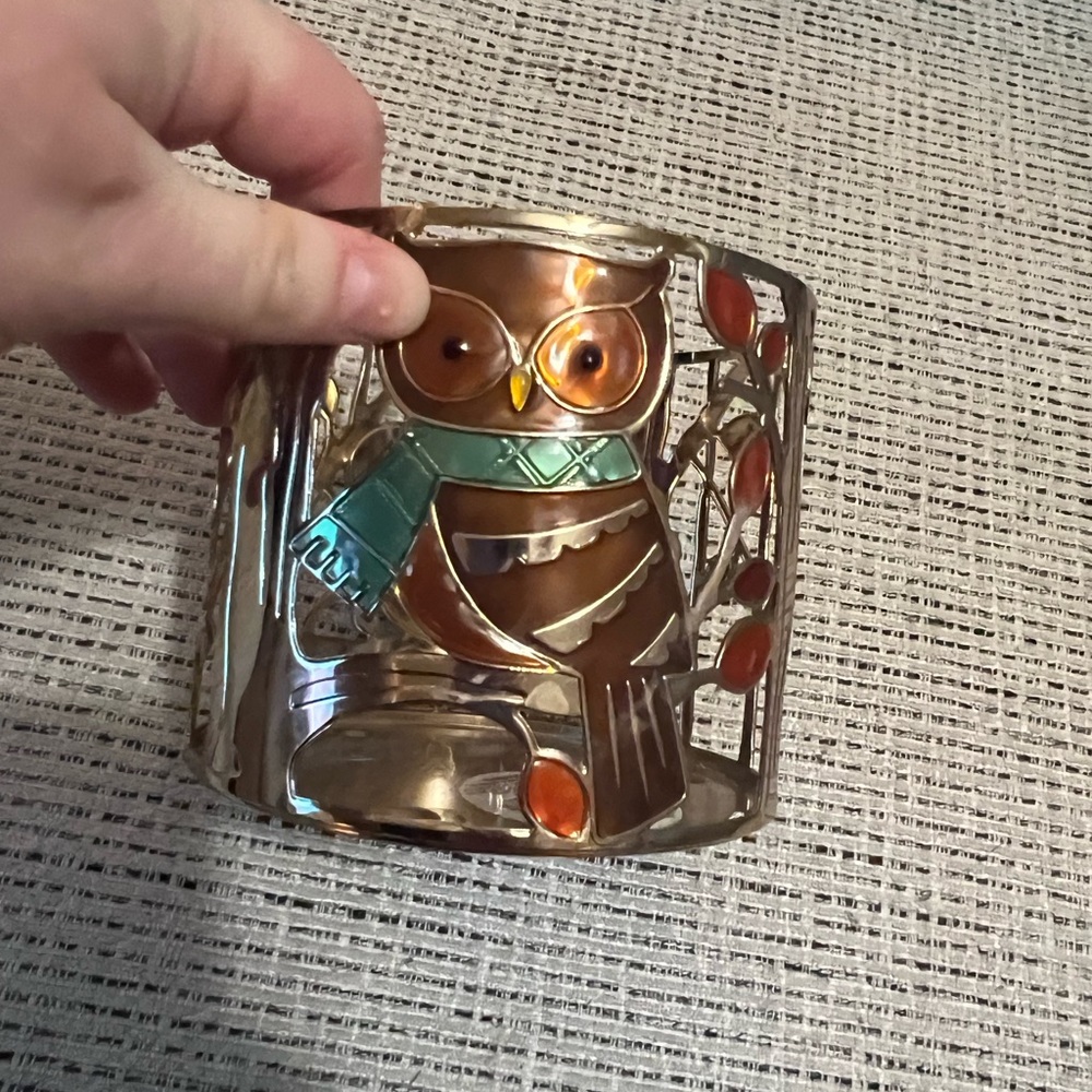 Autumn candle holder